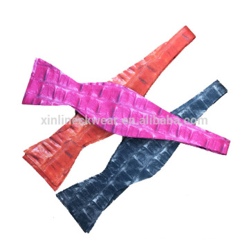 100% handgemachte Digital Print Self Tie Fliege Seide für Männer